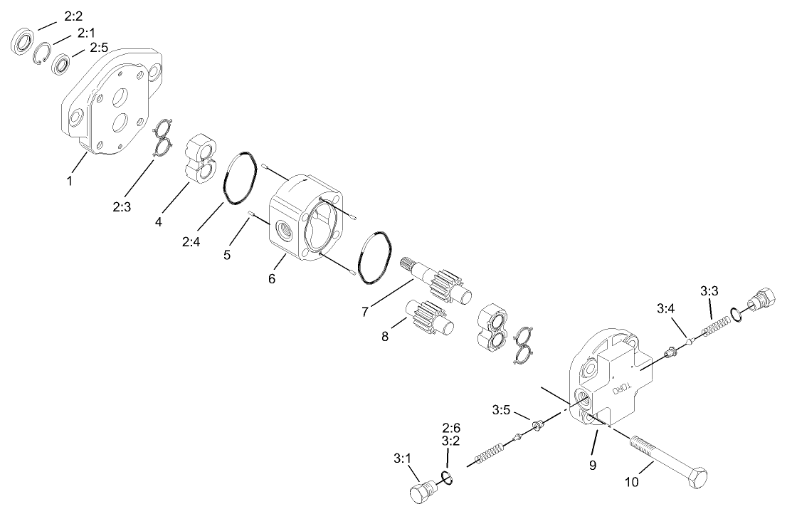 Hydraulic Motor Assembly No. 105-9820