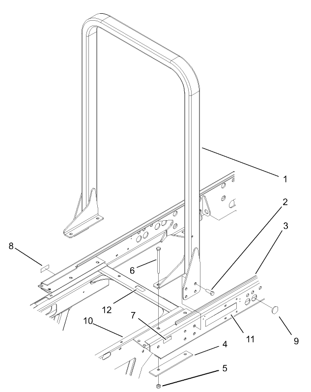 Roll-Over Protection System and Frame Assembly