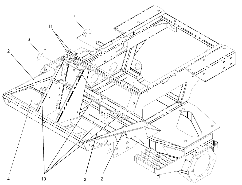 Front Frame Assembly No. 104-5469