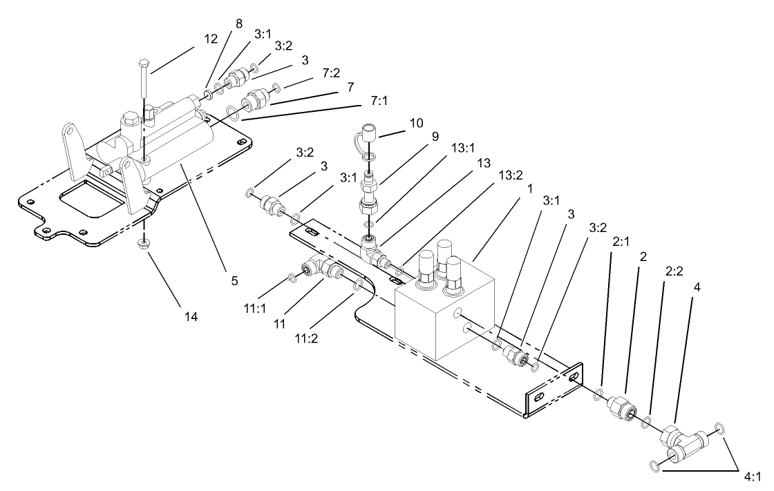 Lift Valve and Counter Balance Assembly