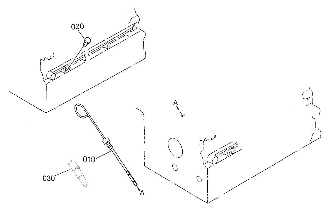 Dipstick and Guide Assembly