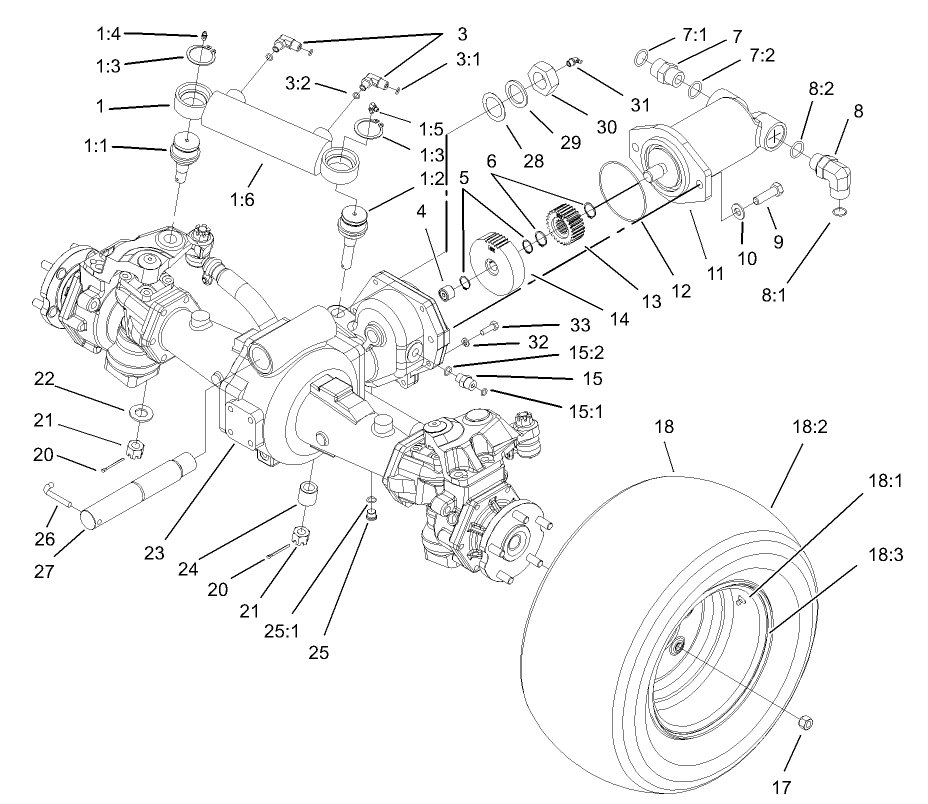 Rear Axle Assembly