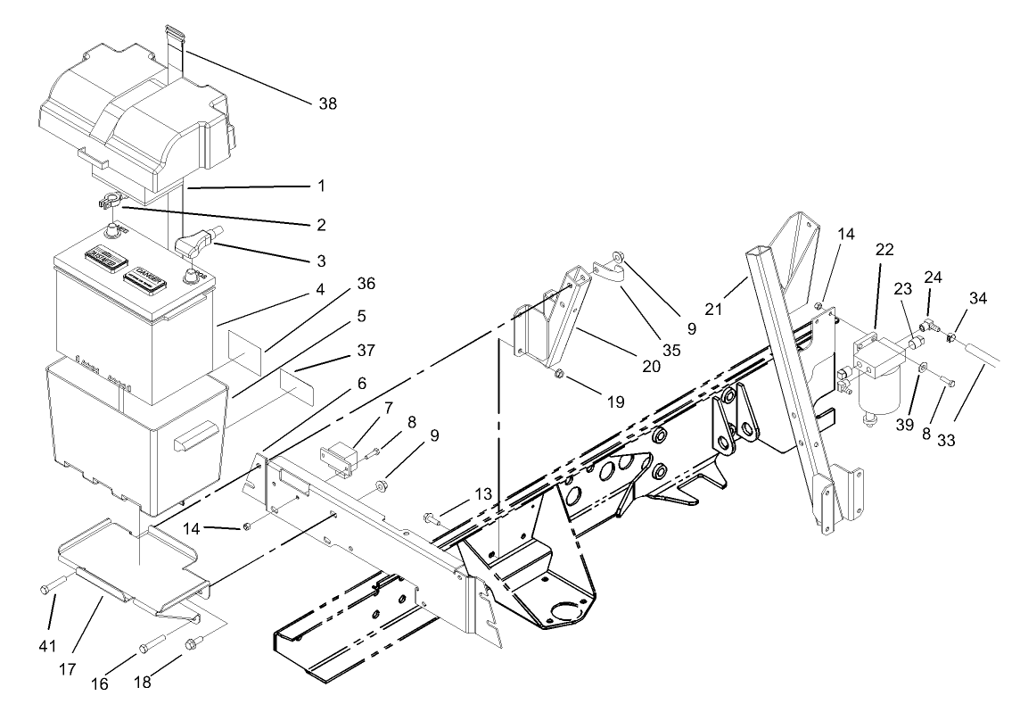 Battery Installation Assembly