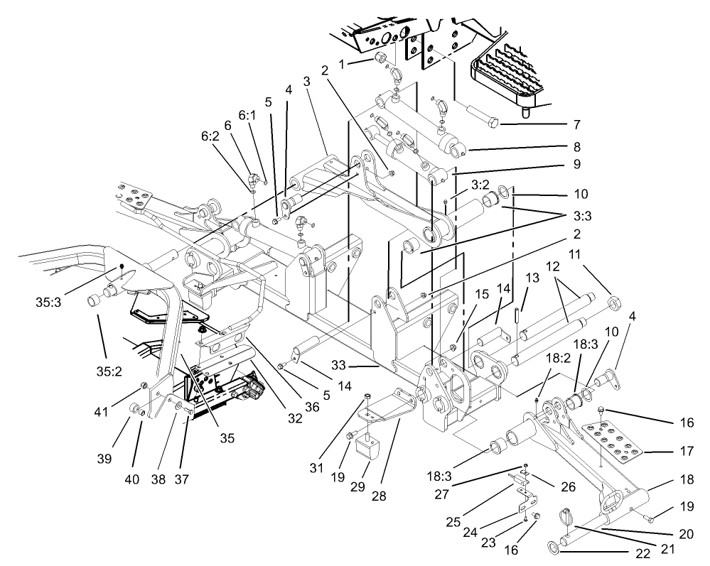 Front Lift Arm Assembly