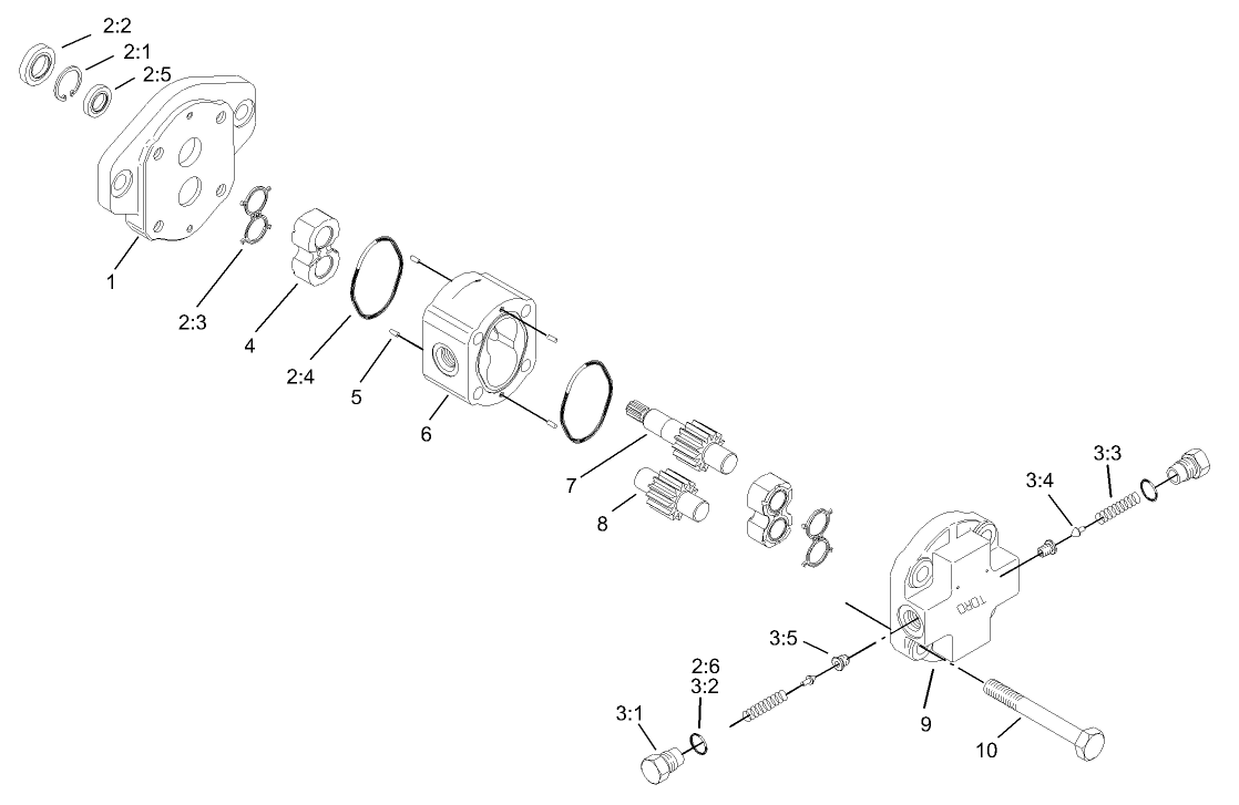 Hydraulic Motor Assembly No. 105-9820