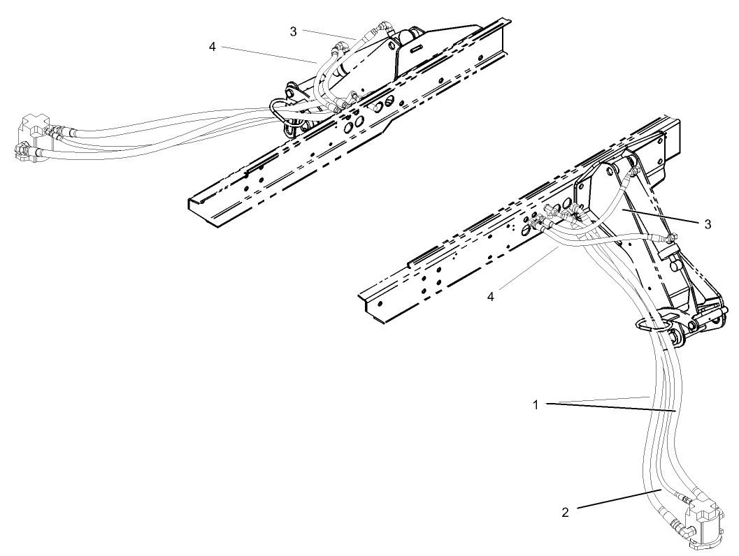 No. 6 and 7 Hose Instalation Assembly