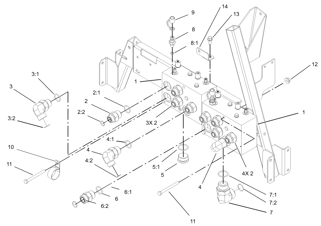 Cutting Manifold Assembly