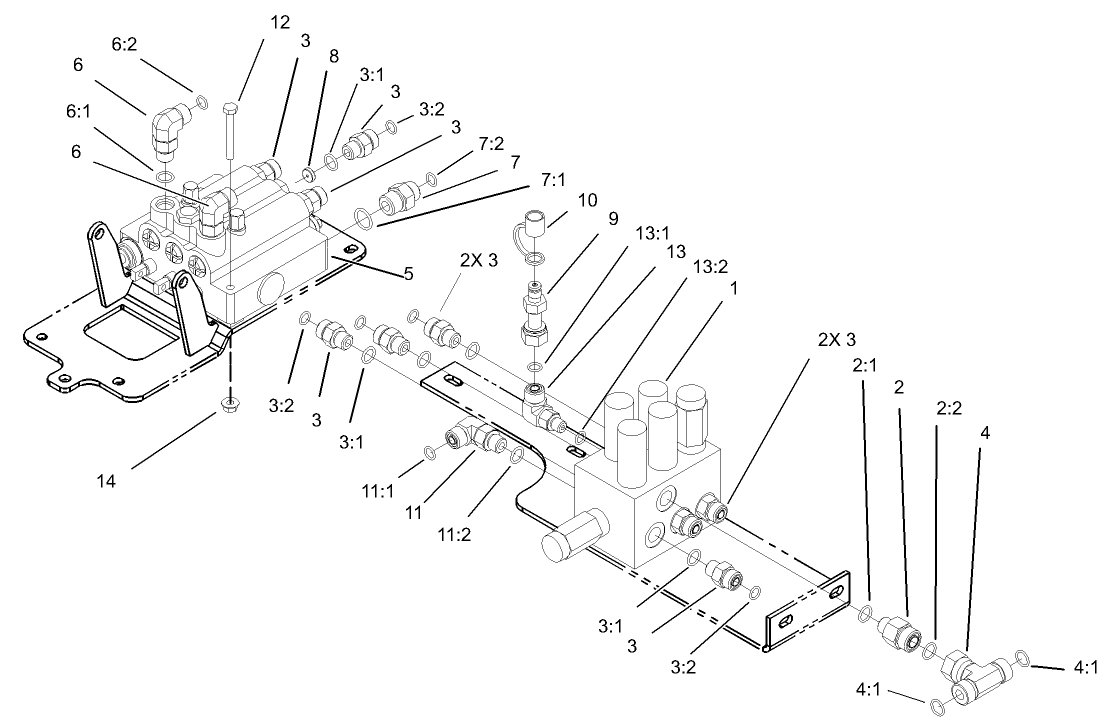 Lift Valve and Counter Balance Assembly