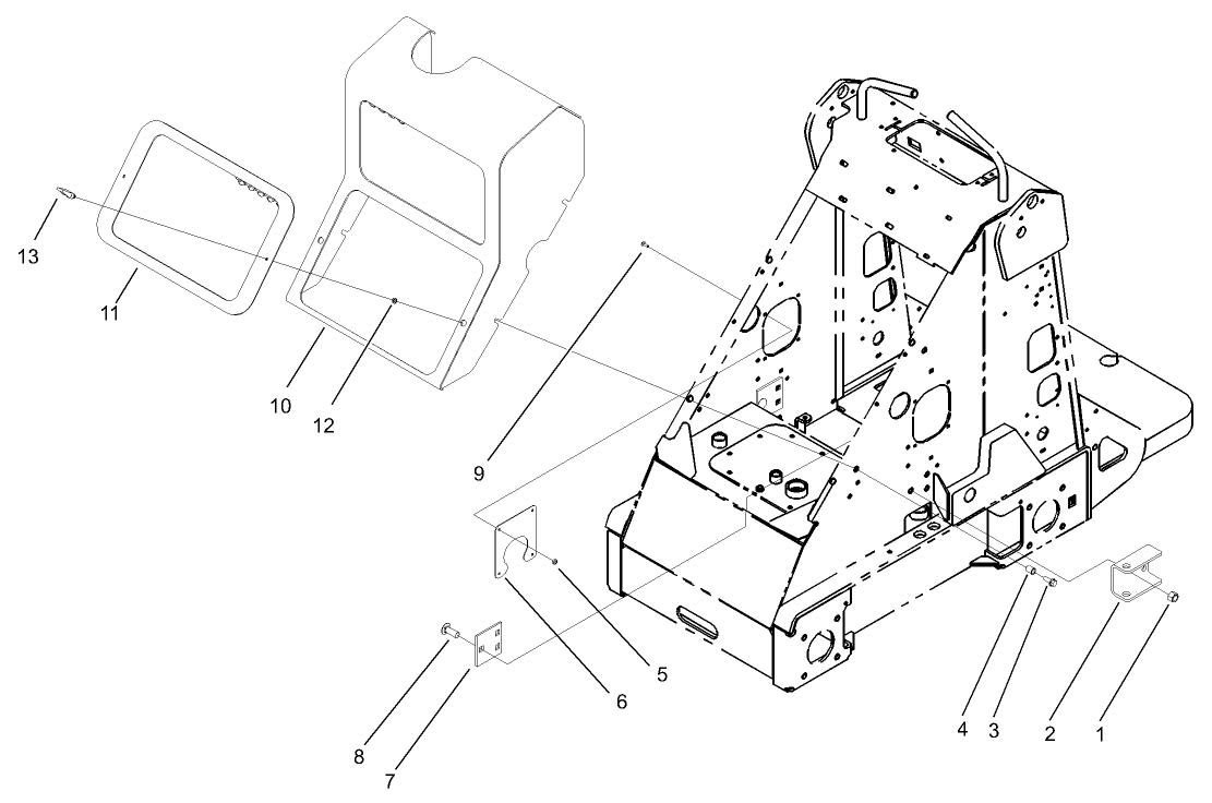 Hood and Screen Assembly