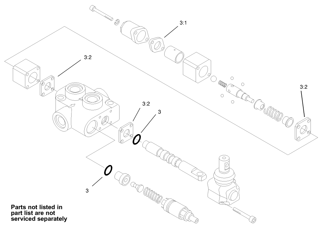 Hydraulic Valve Assembly No. 99-3077