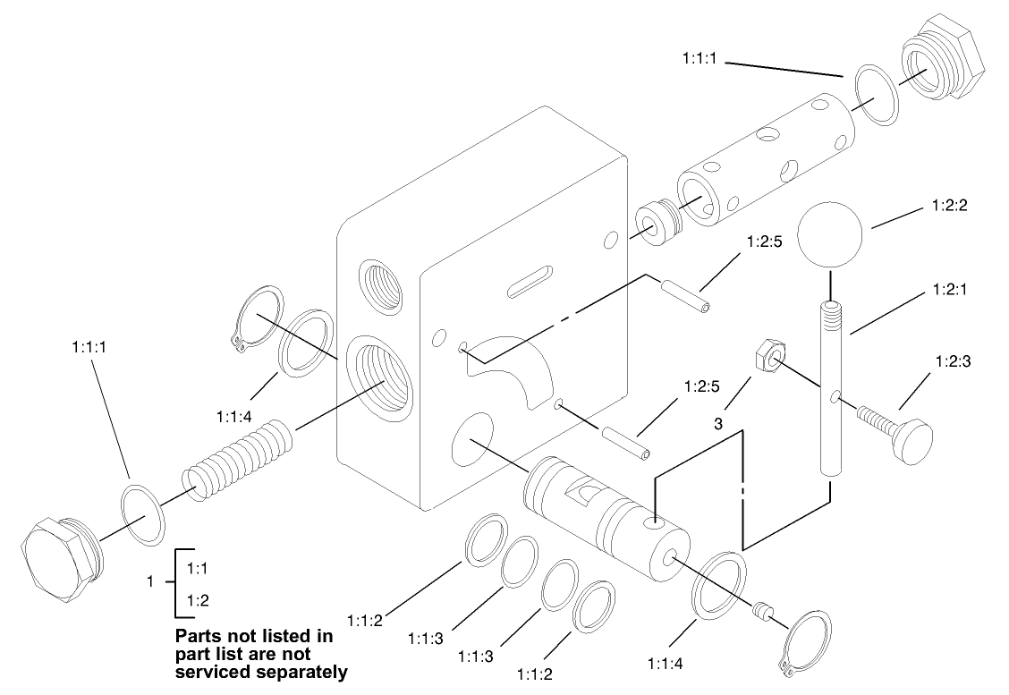 Hydraulic Valve Assembly No. 104-4221