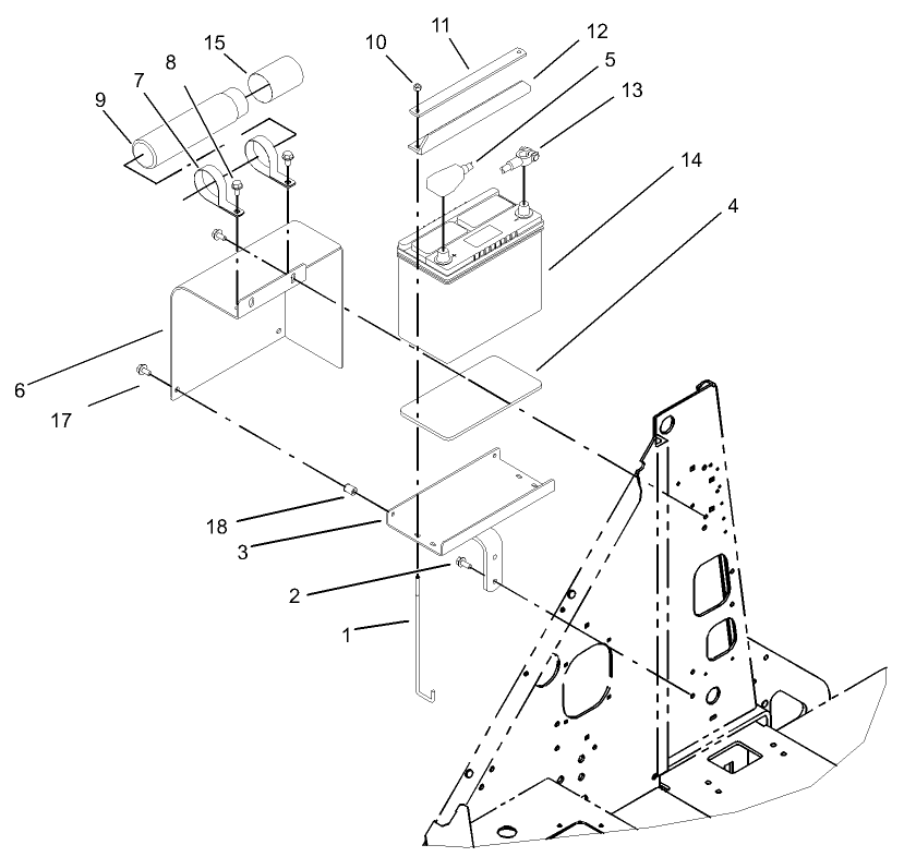 Battery Mount Assembly