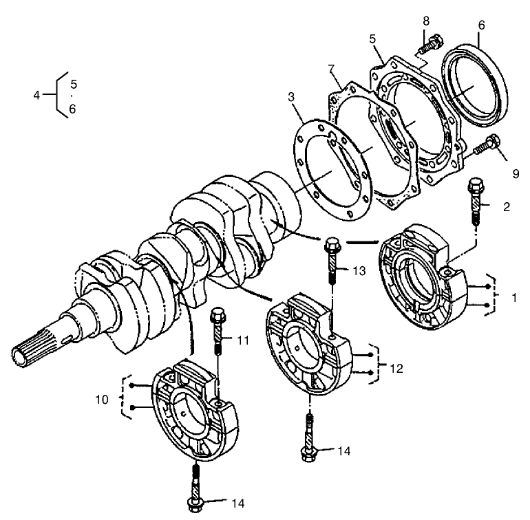 Main Bearing Case Assembly