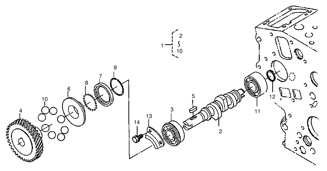 Fuel Camshaft Assembly