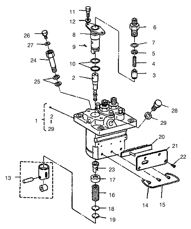 Injection Pump (Complete Parts)