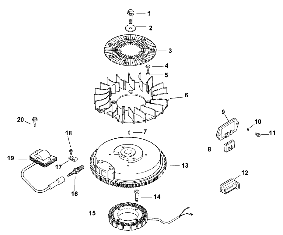 Ignition / Electrical (Kohler CV13T-PS-21524)