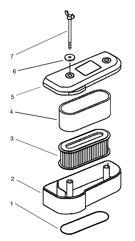 Air Filter Assembly-Kawasaki Model FB460V-LS08
