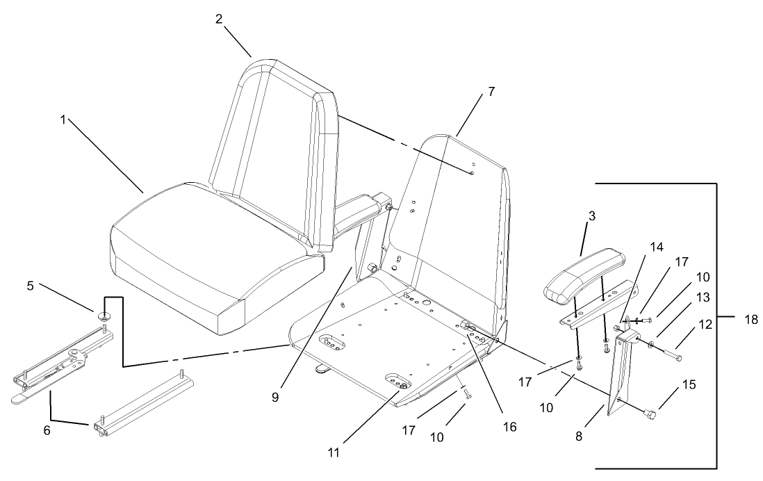 Seat Assembly No. 1-633705