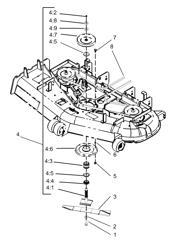 Deck Spindle Assembly