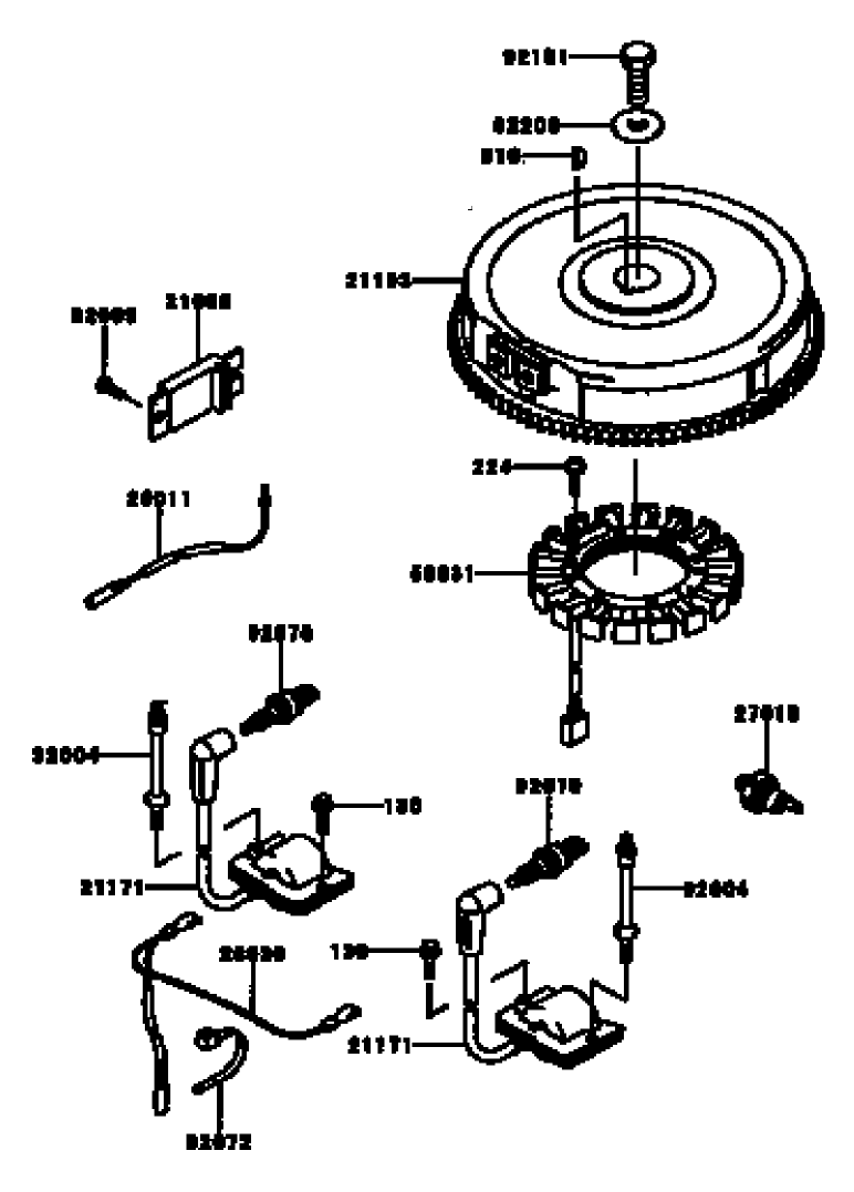 Electric Equipment Assembly Kawasaki FH601V-DS06