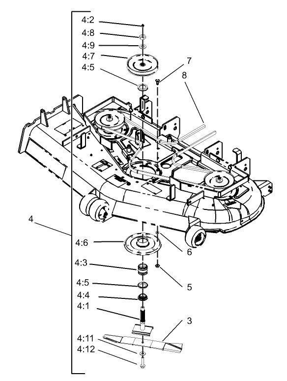 Deck Spindle Assembly