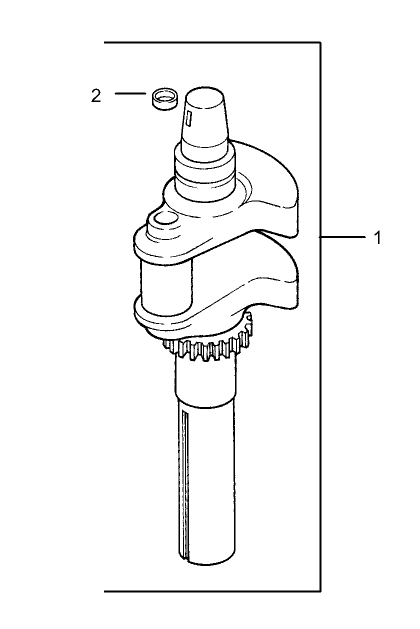 Crankshaft Assembly  Kohler CV20S PRO-65593