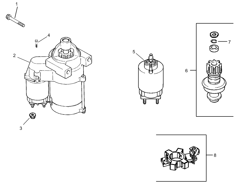 Starter Assembly  Kohler CV20S PRO-65593