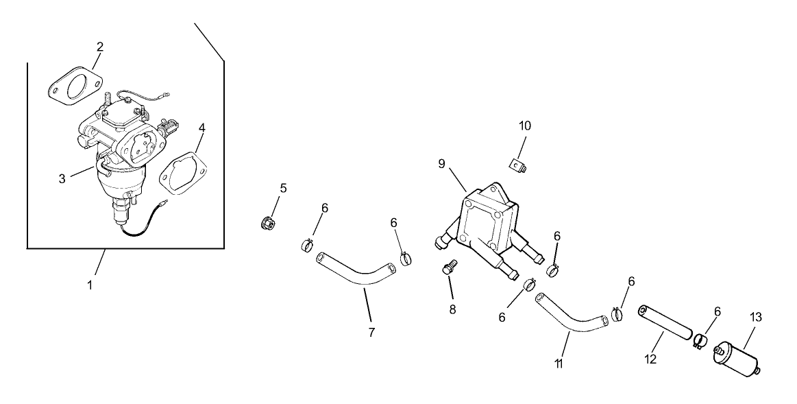 Fuel System Assembly  Kohler CV20S PRO-65593