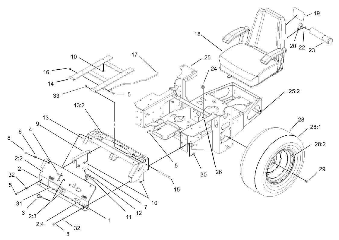 Main Frame Assembly