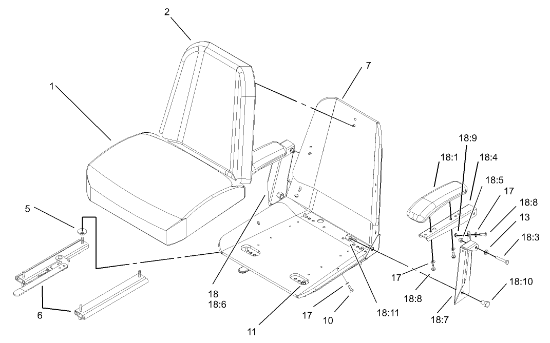 Seat Assembly No. 1-633705