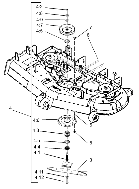 Deck Spindle Assembly