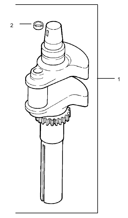 Crankshaft Assembly Kohler CV23S PS75560