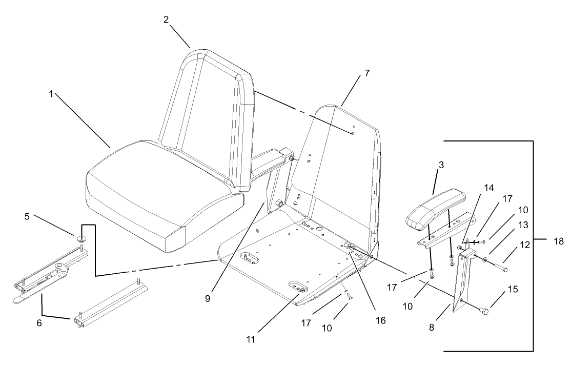 Seat Assembly No. 1-633705