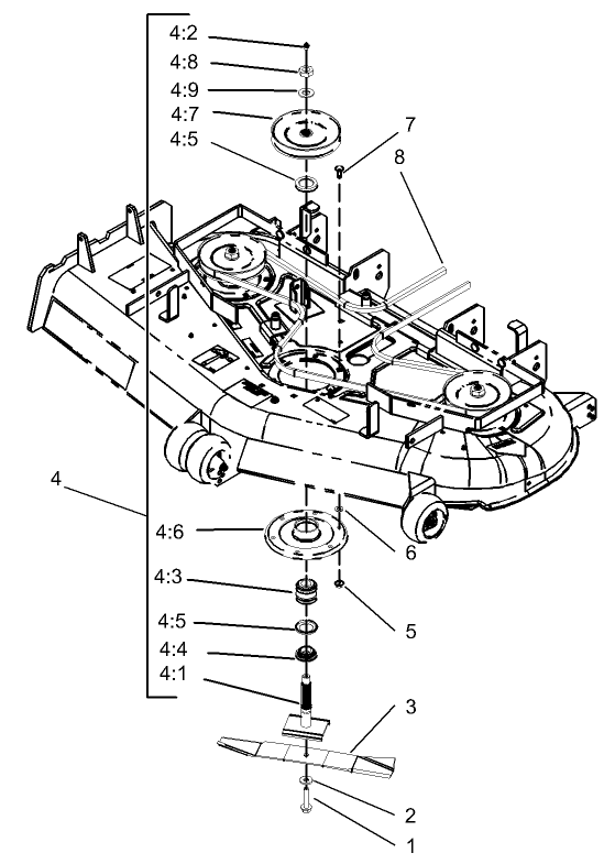 Deck Spindle Assembly