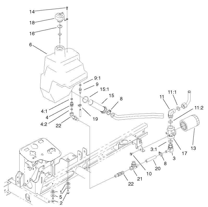 Hydraulic Tank Assembly