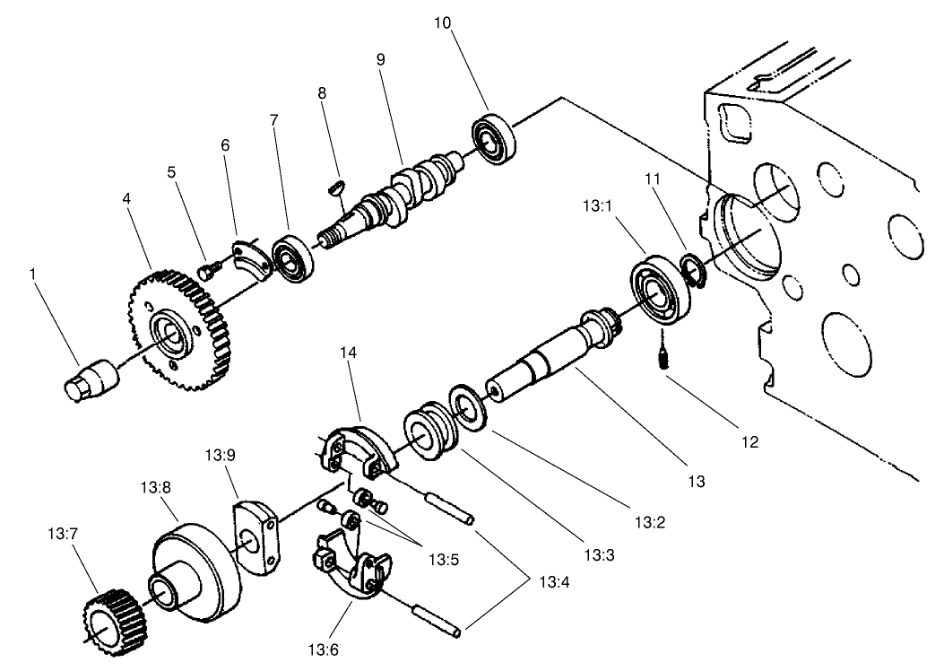 Fuel Camshaft Assembly