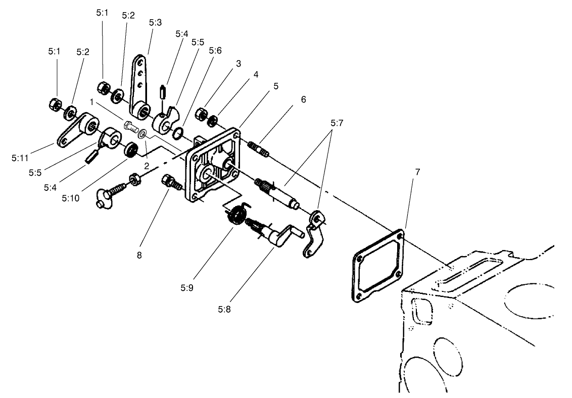 Speed Control Plate Assembly