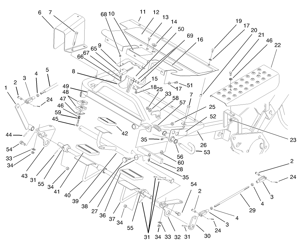Control Pedal Assembly