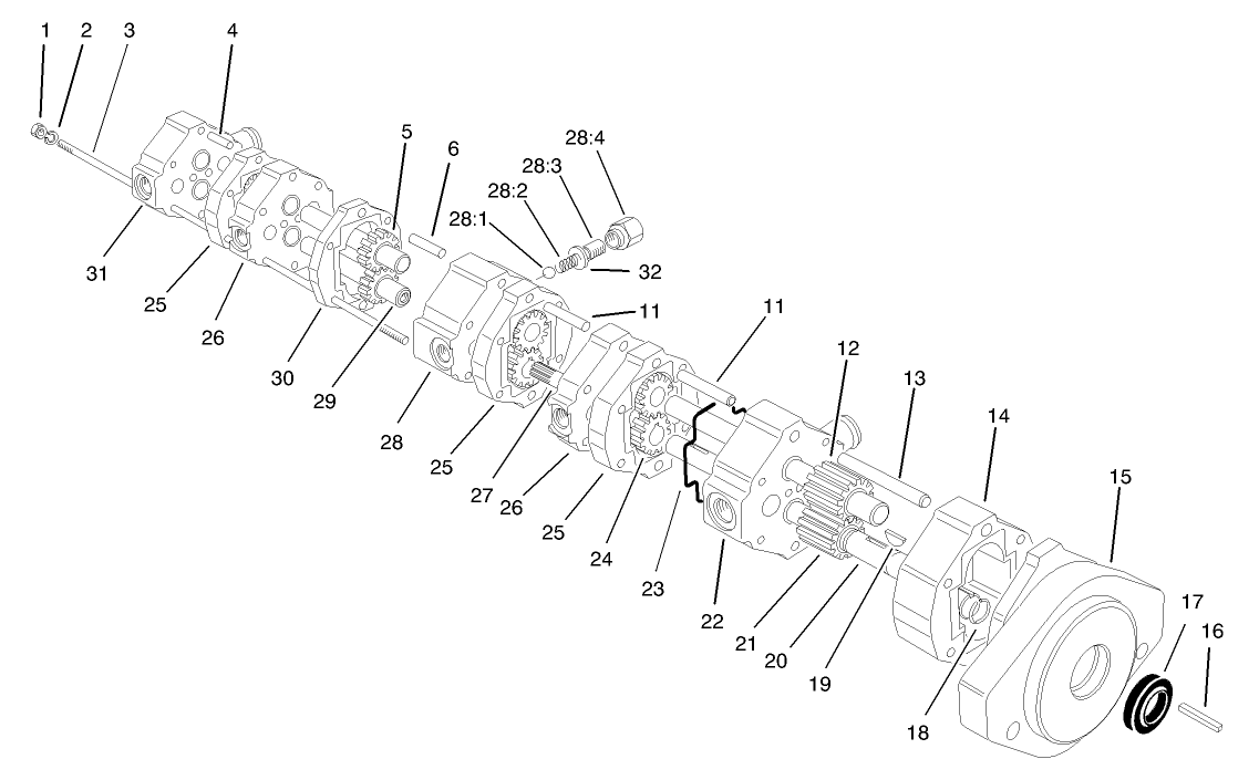 Hydraulic Pump Assembly No. 92-9764