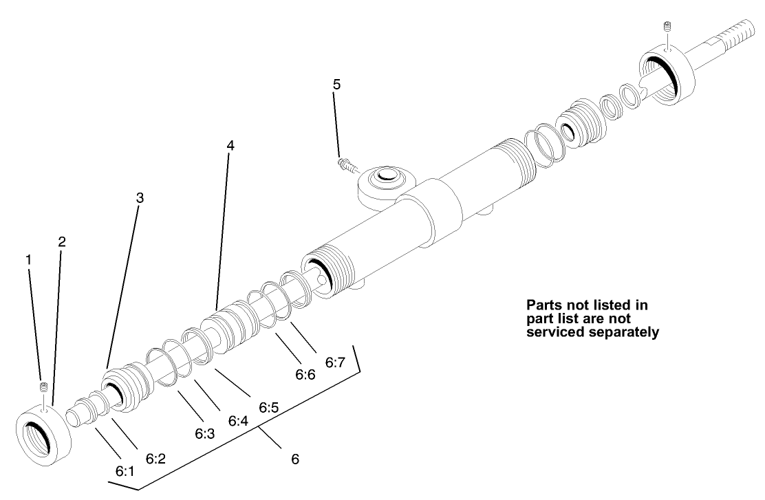 Hydraulic Cylinder Assembly No. 83-2330