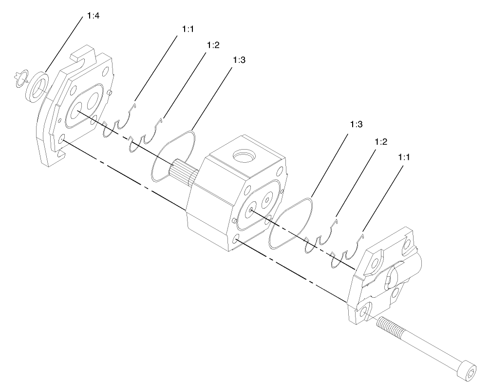 Hydraulic Motor Assembly No. 105-9770