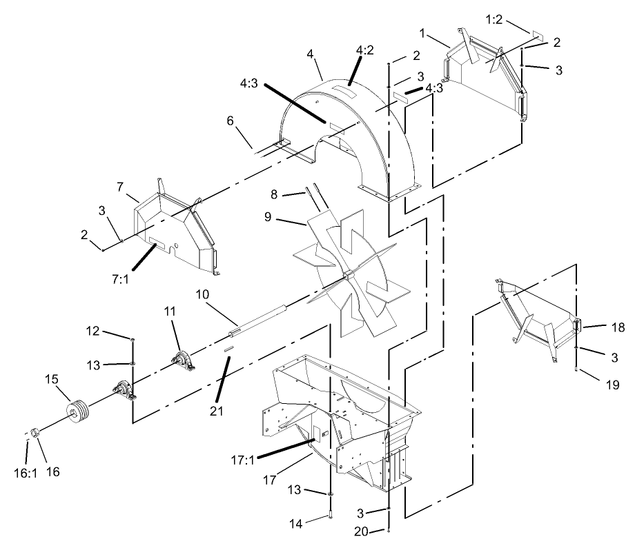 Housing and Impeller Assembly