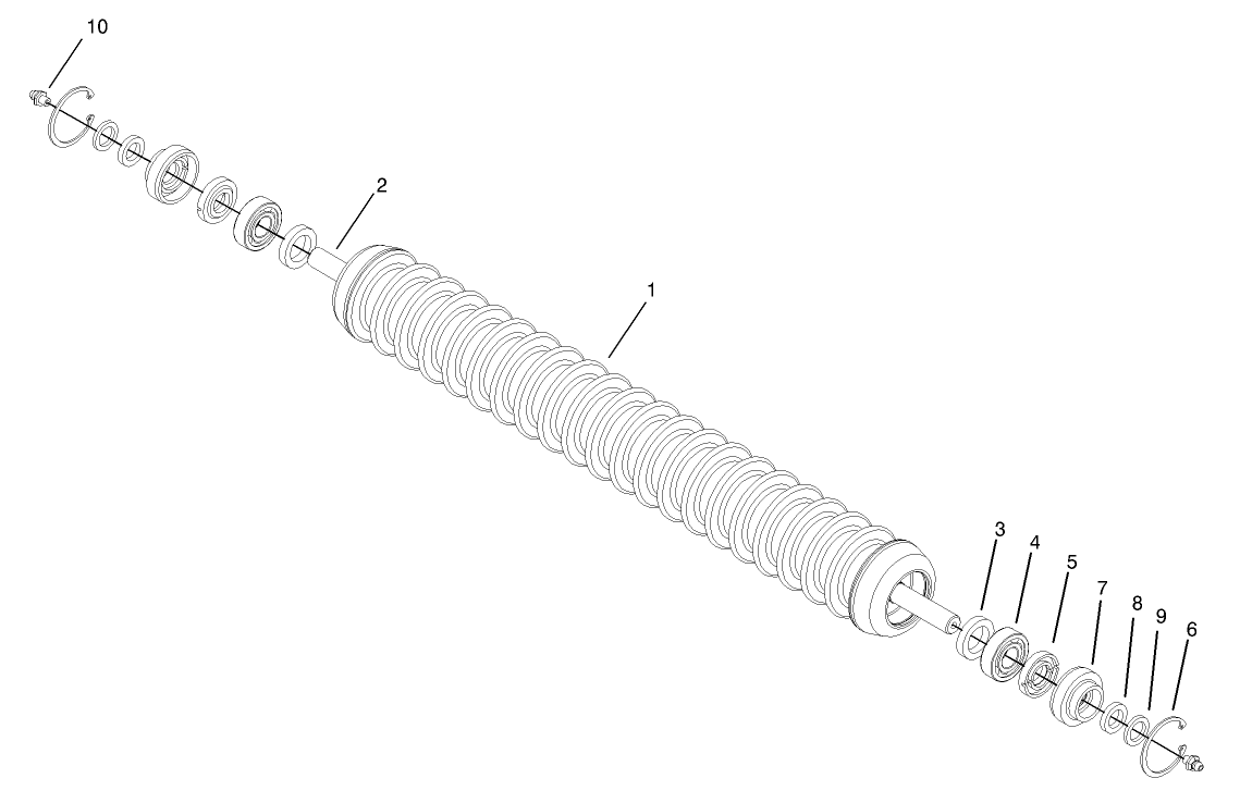 Wiehle Roller Assembly No. 100-9906