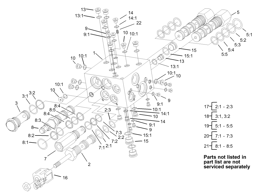 Manifold Assembly No. 100-3054