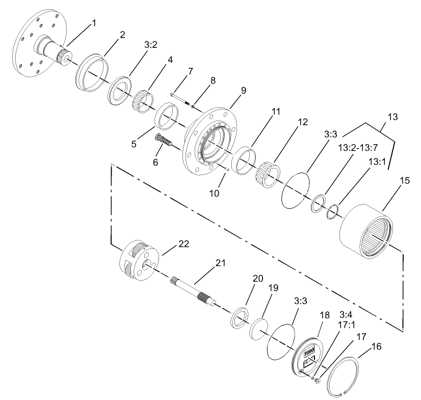 Planetary Assembly No. 105-4588-03