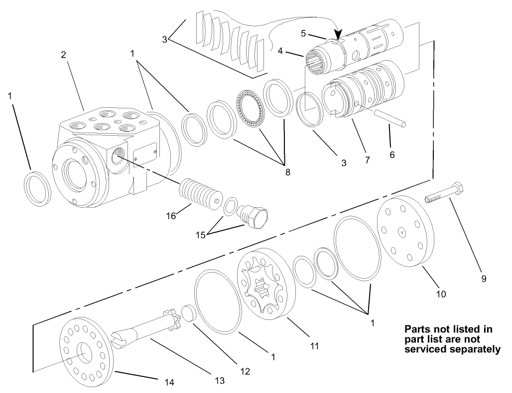 Steering Valve Assembly No. 104-2213