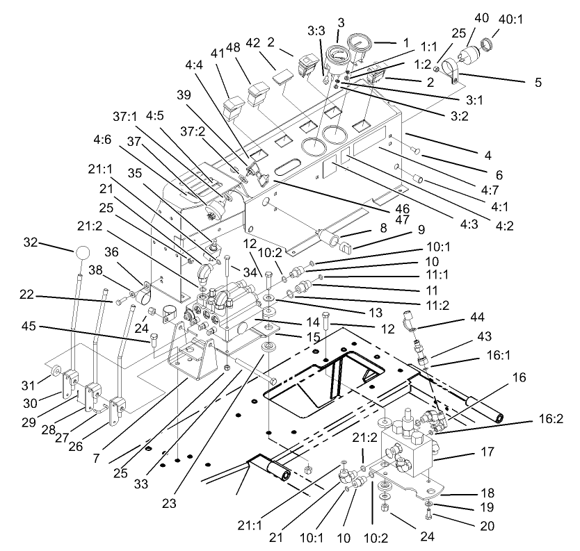 Control Console Assembly