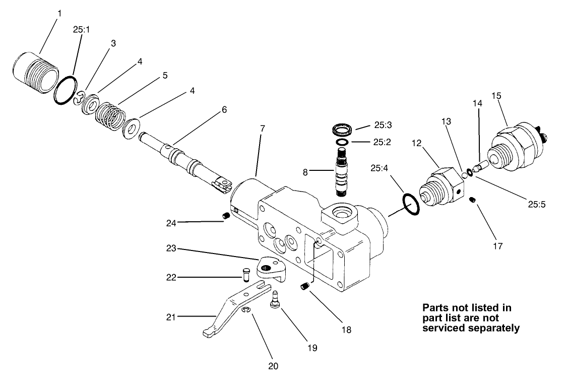 Manual Servo Control Assembly No. 93-6306
