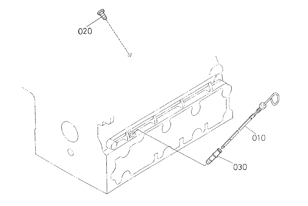 Dipstick and Guide Assembly