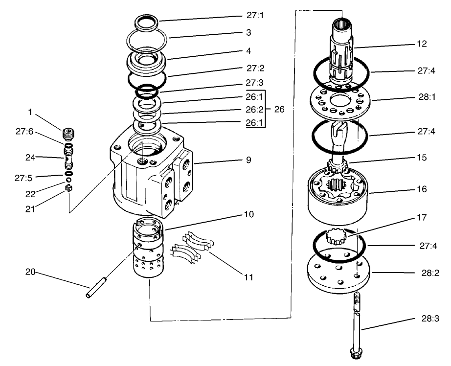 Power Steering Valve Assembly No. 92-9729
